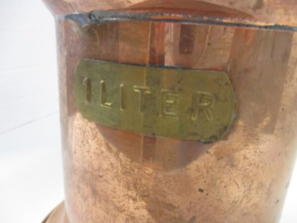 Copper Measuring Cup One Liter - Image 5