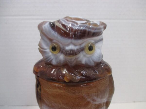 Imperial Slag Glass Owl - Image 2