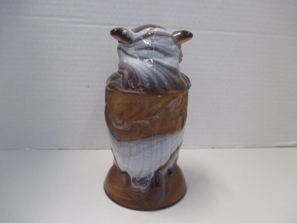 Imperial Slag Glass Owl - Image 4