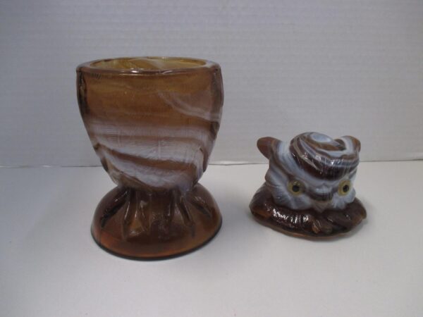 Imperial Slag Glass Owl - Image 7