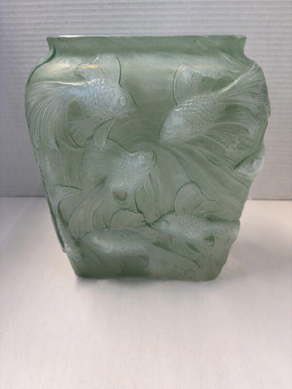 Glass Fish Vase - Image 3