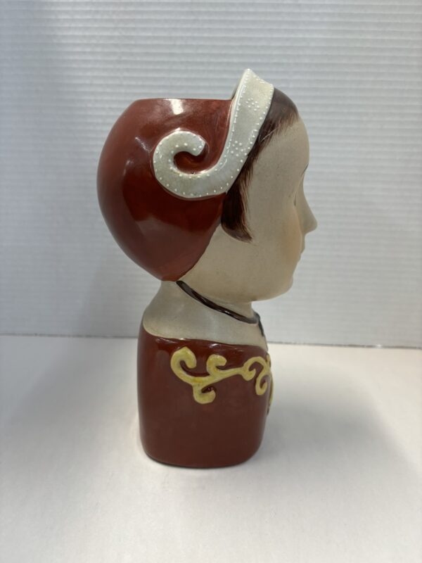 Folk Art Head Vase - Image 3