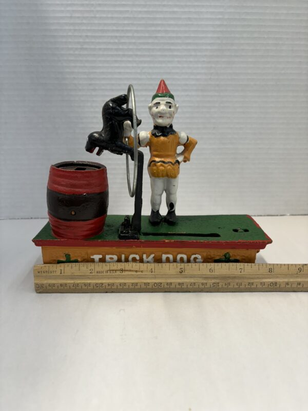 Cast Iron Trick Dog Bank - Image 7