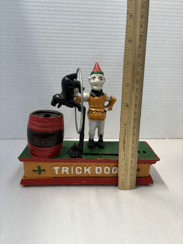 Cast Iron Trick Dog Bank - Image 8