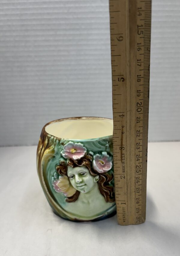 Old Majolica Jar - Image 7