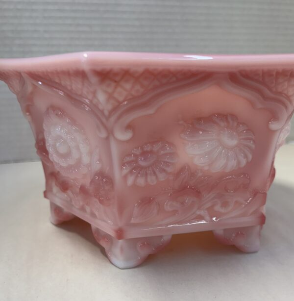 Fenton Rosaline Hexagon Footed Bowl - Image 4