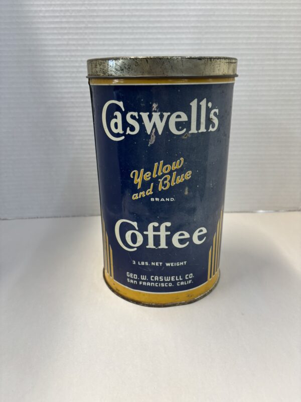 Caswell's Coffee Tin - Image 3