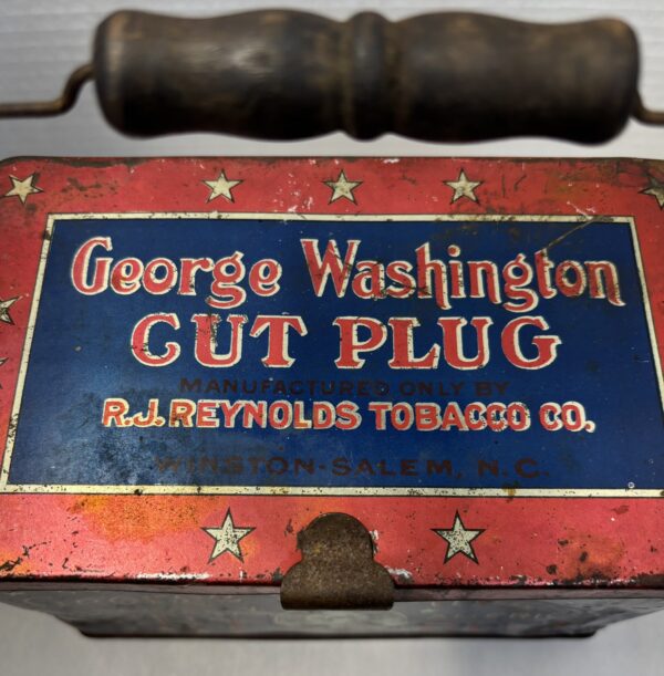 George Washington Cut Plug Tin - Image 2