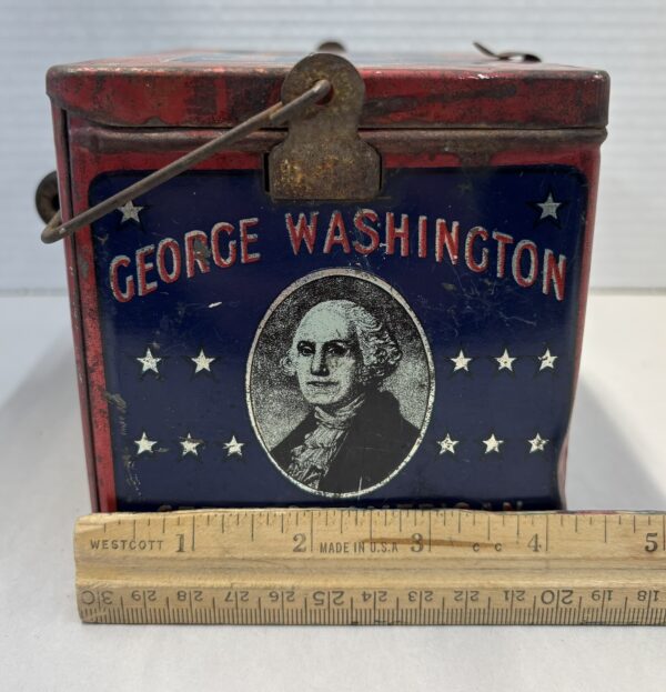 George Washington Cut Plug Tin - Image 8