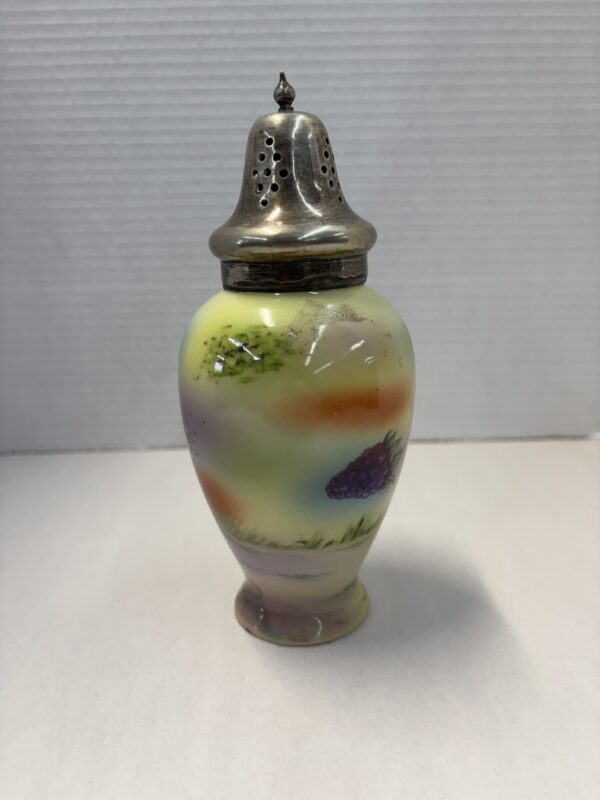 Bohemian Hand Painted Sugar Shaker - Image 2