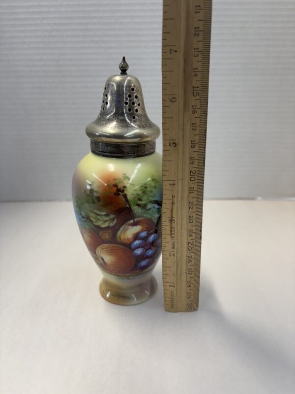 Bohemian Hand Painted Sugar Shaker - Image 7