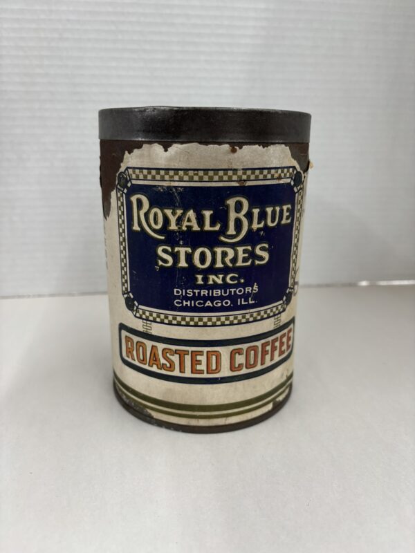 Royal Blue Roasted Coffee Tin - Image 3