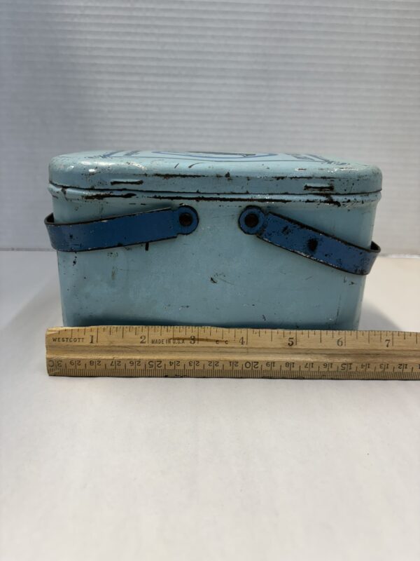 1920's Blue Jay Cigar Tin - Image 9