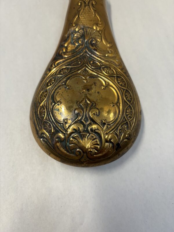 British Brass Powder Flask - Image 3