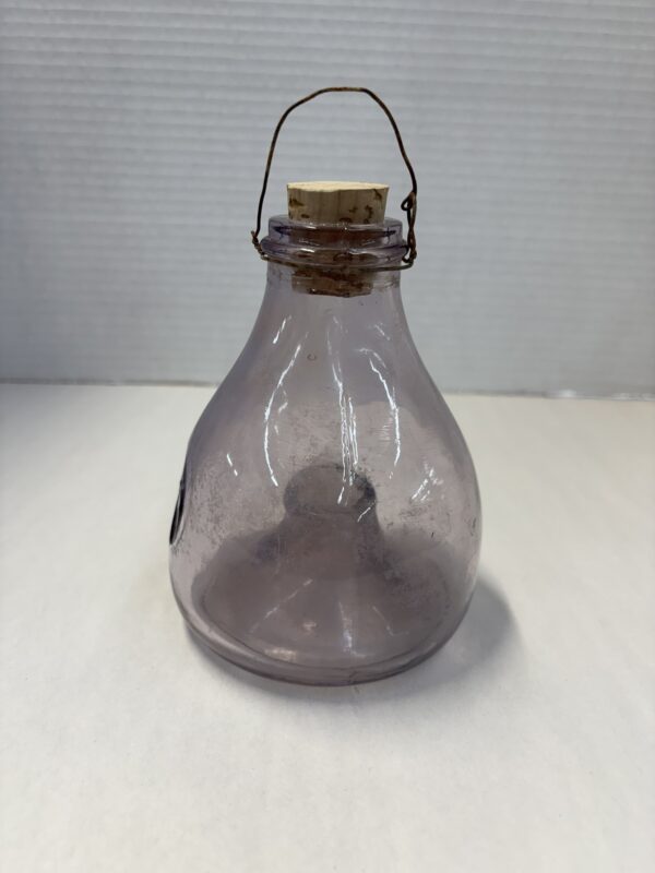 French Light Purple Glass Fly Trap - Image 3