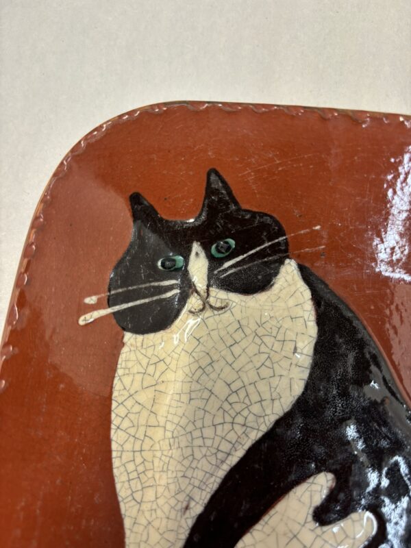 Turtlecreek Potters Cat Tray - Image 2