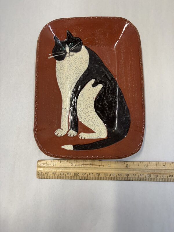 Turtlecreek Potters Cat Tray - Image 7