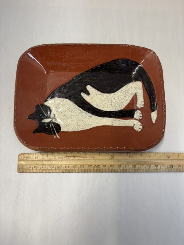 Turtlecreek Potters Cat Tray - Image 8