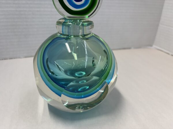 Murano Sommerso Glass Perfume Bottle - Image 3