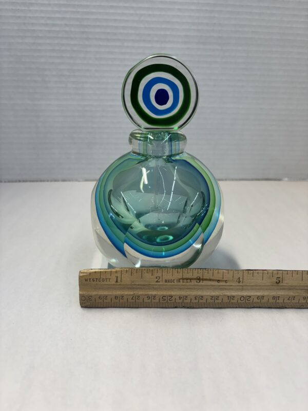 Murano Sommerso Glass Perfume Bottle - Image 7