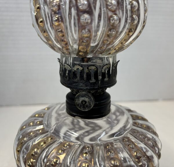 Gold Beaded Mini Oil Lamp - Image 3