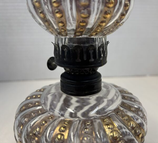 Gold Beaded Mini Oil Lamp - Image 4