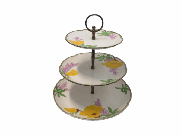 Franciscan Poppy Pattern 3 Tier Server
