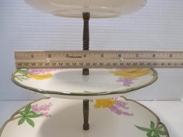 Franciscan Poppy Pattern 3 Tier Server - Image 6
