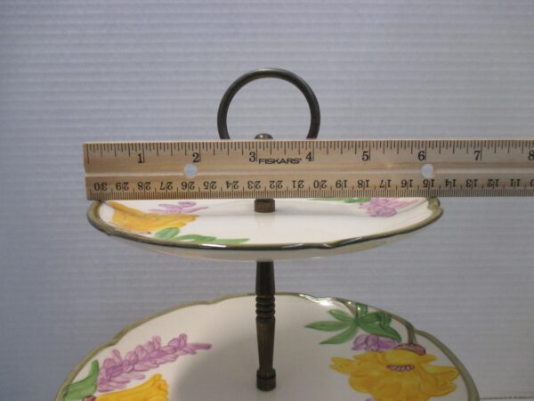Franciscan Poppy Pattern 3 Tier Server - Image 5