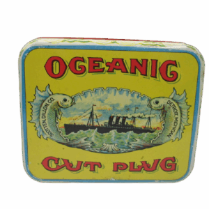 Oceanic Cut Plug Tobacco Tin