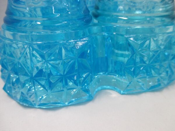 Adams & Co. Blue Glass Castor Set - Image 4