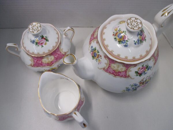 Royal Albert "Lady Carlyle" Bone China Tea Set - Image 2