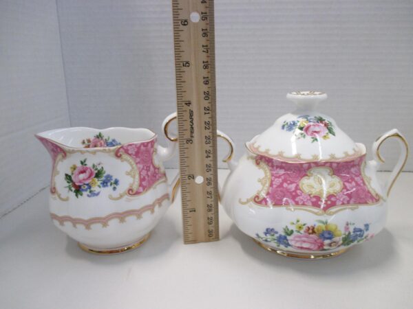 Royal Albert "Lady Carlyle" Bone China Tea Set - Image 9
