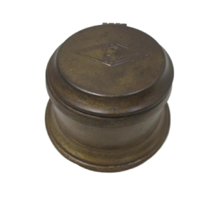 Antique Copper Inkwell