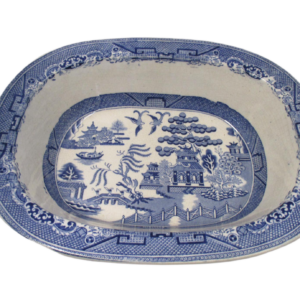 Blue Willow Bowl Early 19th Century