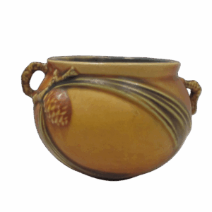 Roseville 3" Pinecone Mini Jardiniere