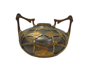Bronze and Gilded Metal Water Vessel