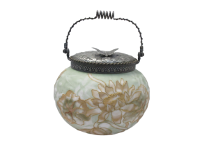 Antique Mt. Washington Crown Milano Biscuit Jar