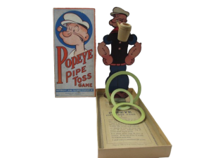 1935 Popeye Pipe Toss Game
