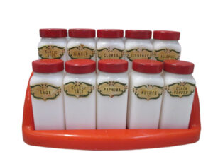 Art Deco Griffiths Spice Set